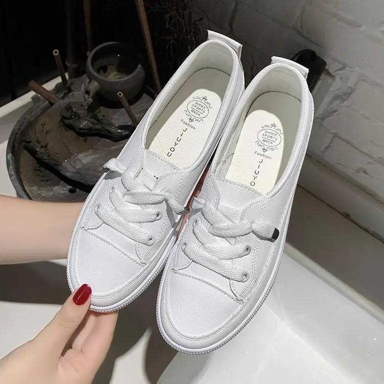 Hottest promotion casual women shoes sneakers Latest Products white sneakers for woman casual shoes