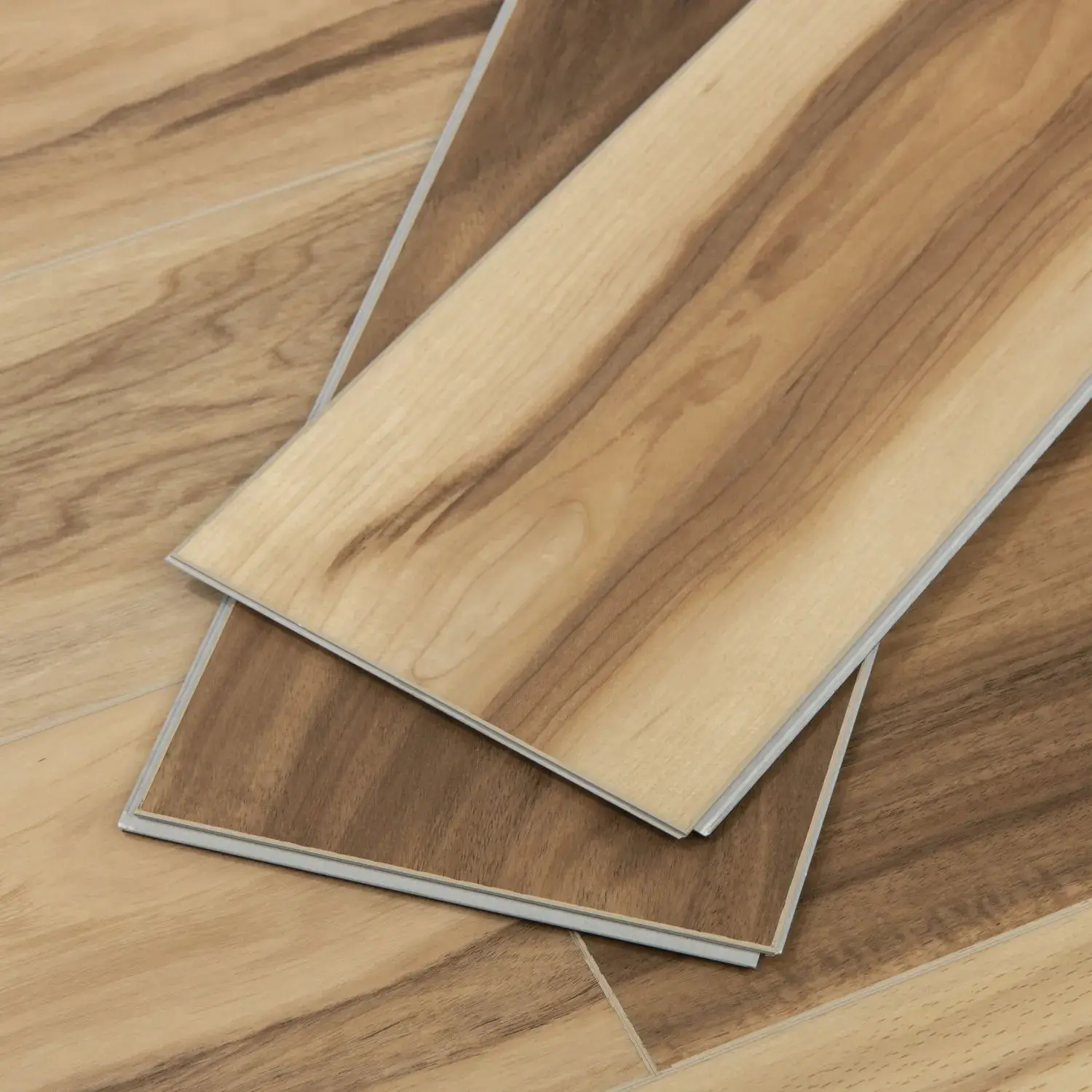 Luxury SPC Click Floor Waterproof PVC Vinyl Plank Floor Stone Plastic Composite Flooring For Home Office