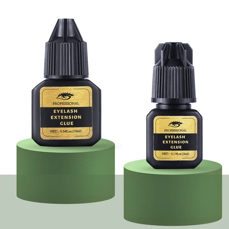 Lady Black Glue 10ml for Eyelash Extensions Professional Eyelash Glue Made in Korea for Sale Good Quality
