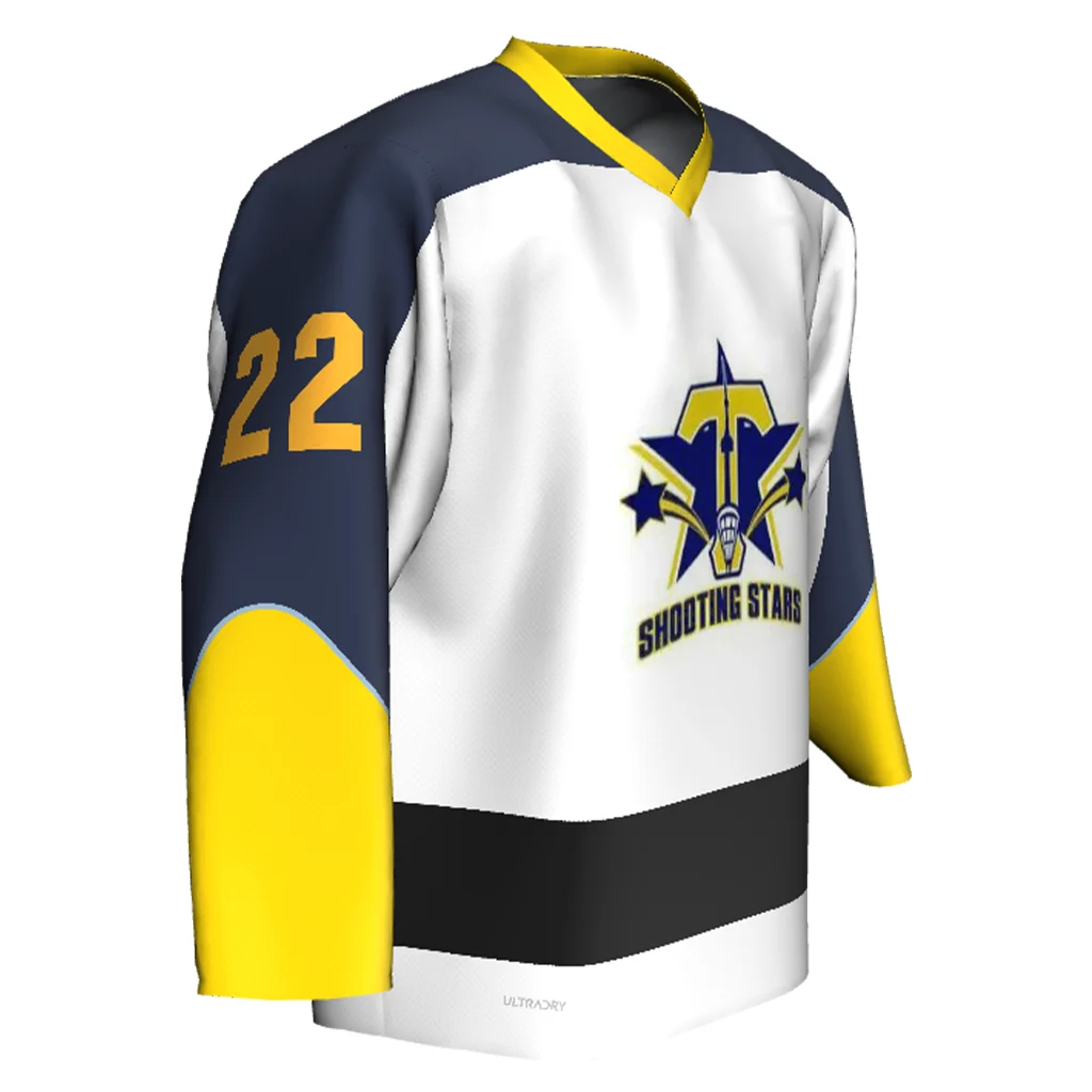 Custom Canadian Lacrosse League Jersey Lacrosse Clothing Sublimation Box Lacrosse Clothing
