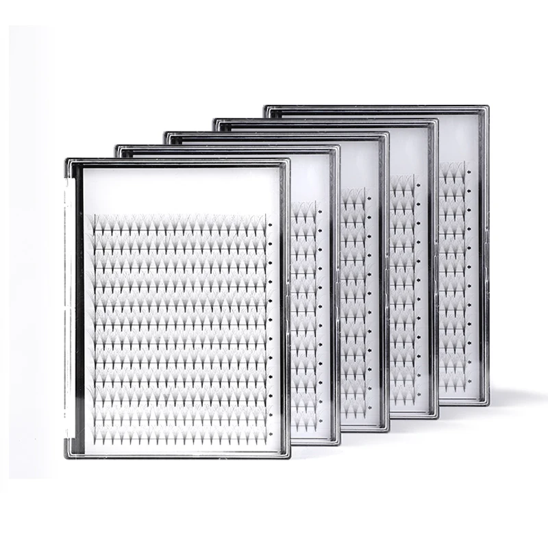 Large Trays Premade Fans  12 Rows 240 Fans  6D 7D 8D 9D 10D Premade Fans Lashes