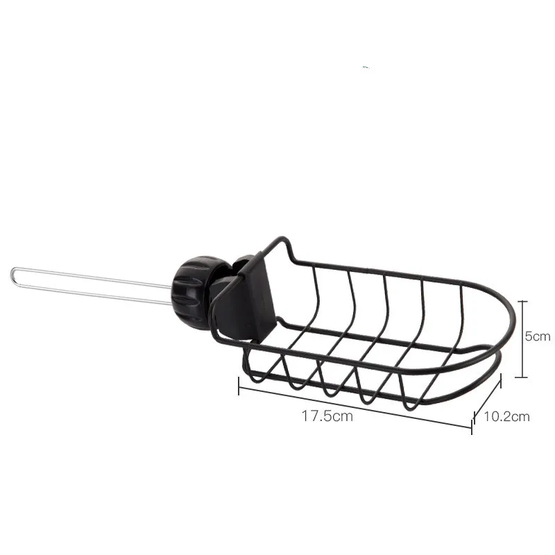 Adjustable Sink Drain Rack Sponge Storage Faucet Holder Soap Drainer Shelf Basket Organizer Kitchen Bathroom Accessories