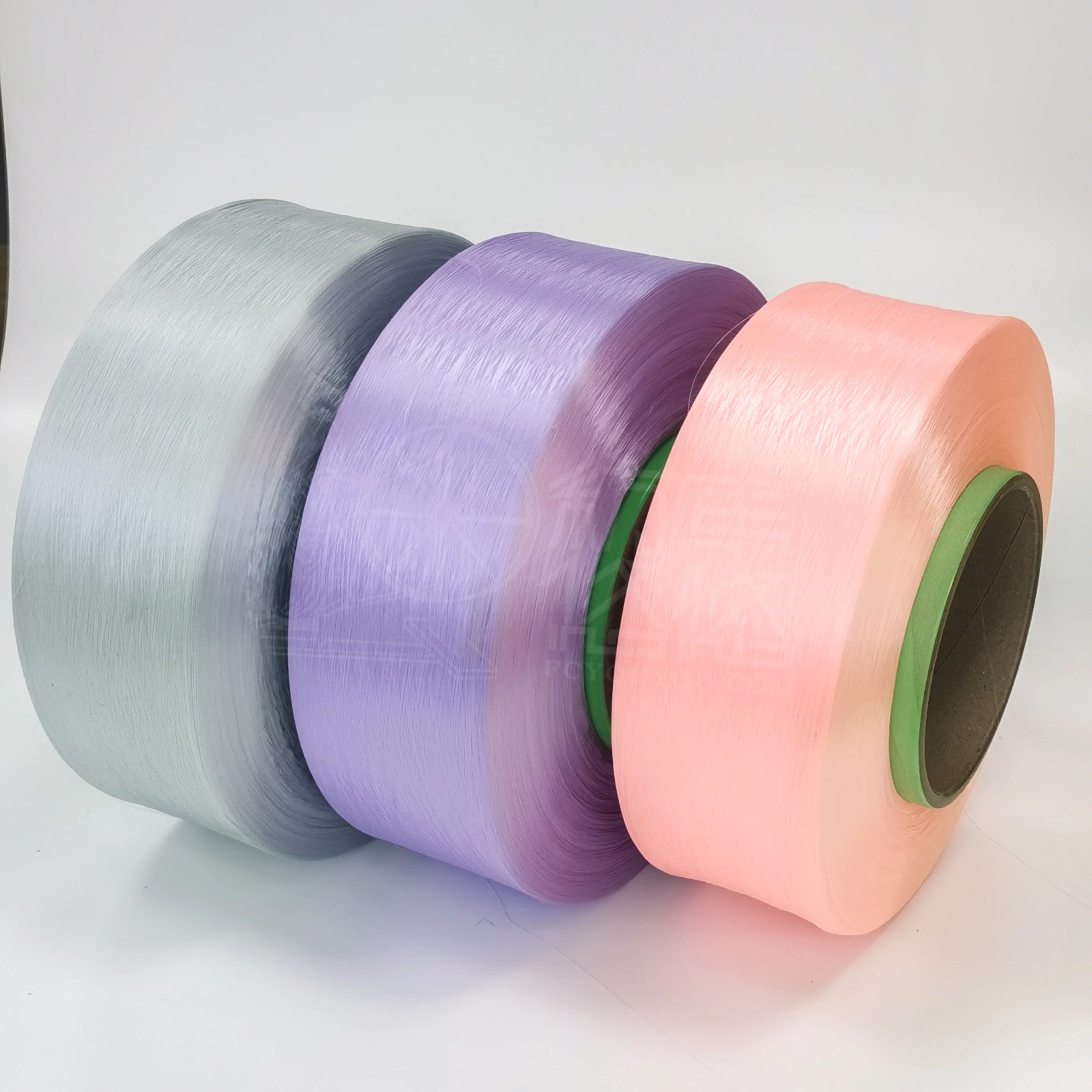 Glow in the dark yarn filament FDY 75D 150D 300D 600D Luminous weaving yarn super bright glow in the dark fancy knitting yarn