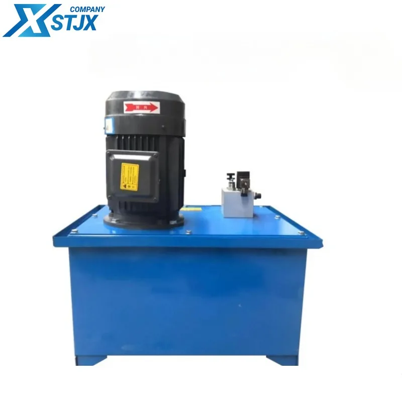 Hydraulic pump station 380V 10 ton cylinder manual valve press baler punching machine wood splitter