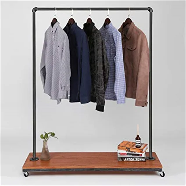 Полка для одежды «сделай сам» с фланцем из ковкого железа