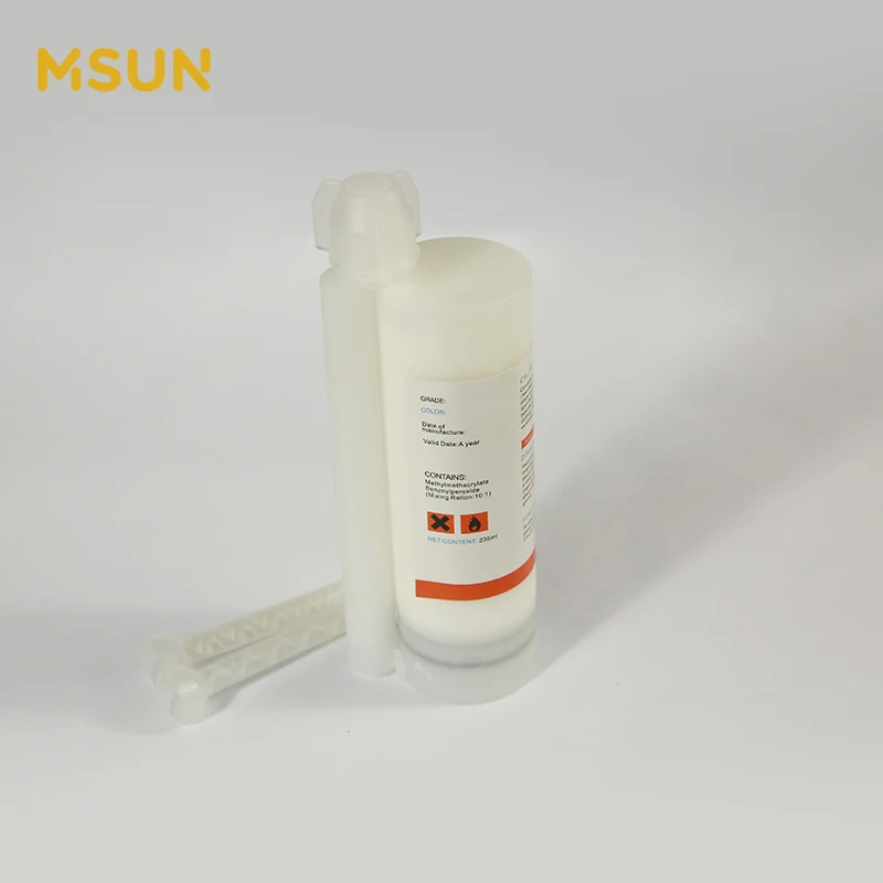 Two Component Methyl Methacrylate Glue for Acrylic Solid Surface
