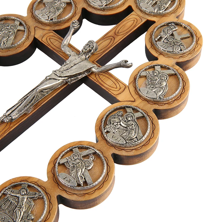 Catholic Gifts Jewelry Christian Cross Home Chapel Decor Cross Crucifix Relics Exquisite Rood