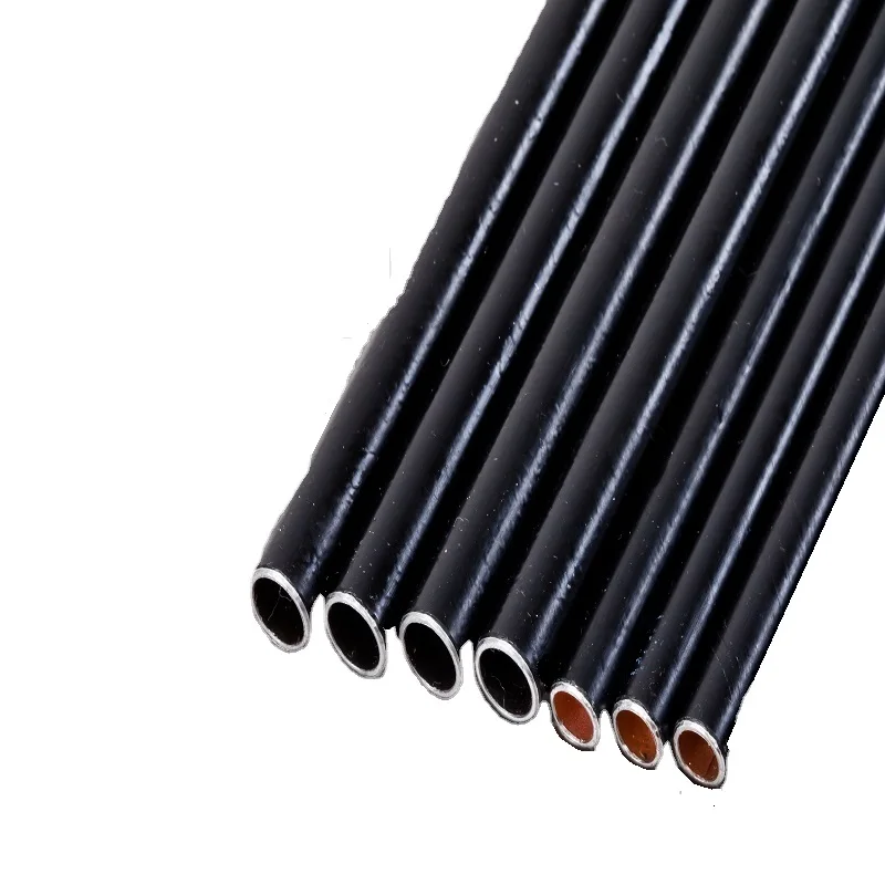 factory Hot Selling Automotive Oil Tubing PA12 Coated Bundy Tube Nylon Tube for Auto Suspension Systems