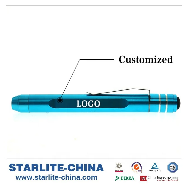 Fashion adjustable Soft light Promotion Pen Clip Visual Exam inspection Medical LED Torch Work Lamp Flashlight for doctor