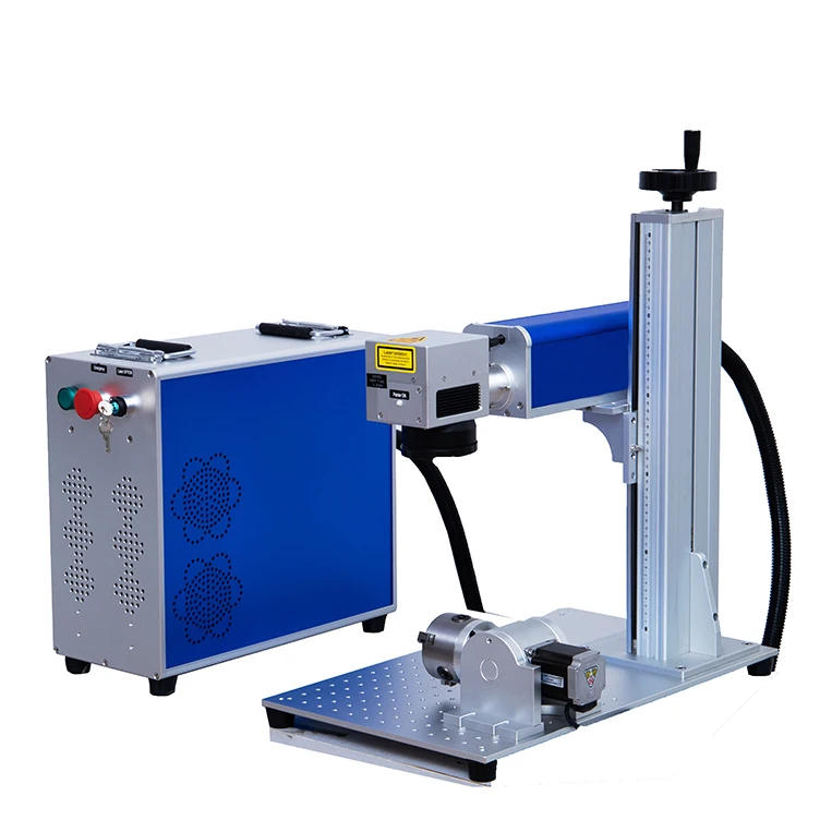 High Quality Air Cooling 20w Fiber Laser Marking Machine Jpt Raycus Mopa Fiber Laser Marking Machine