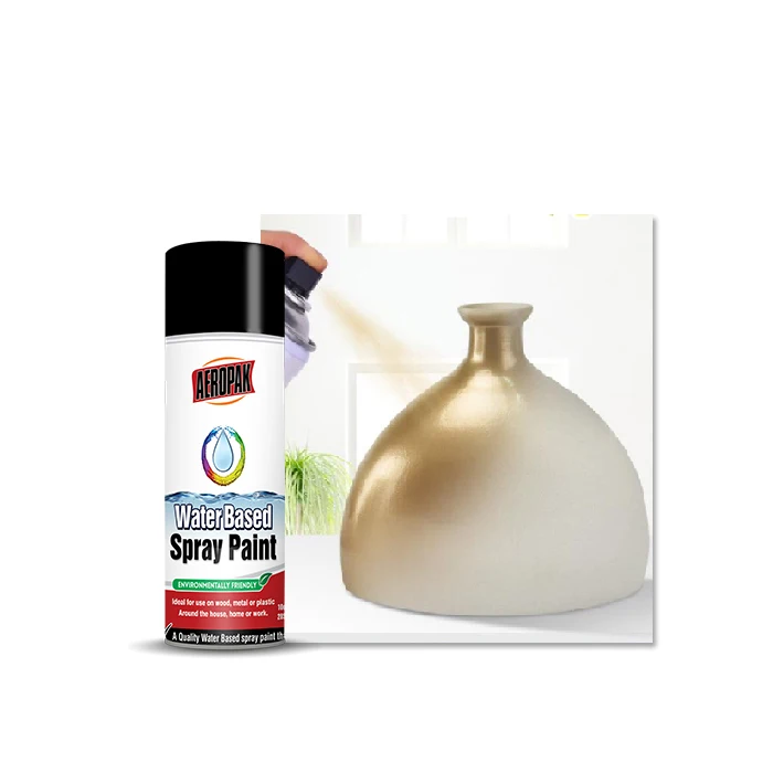 Water based spray paint