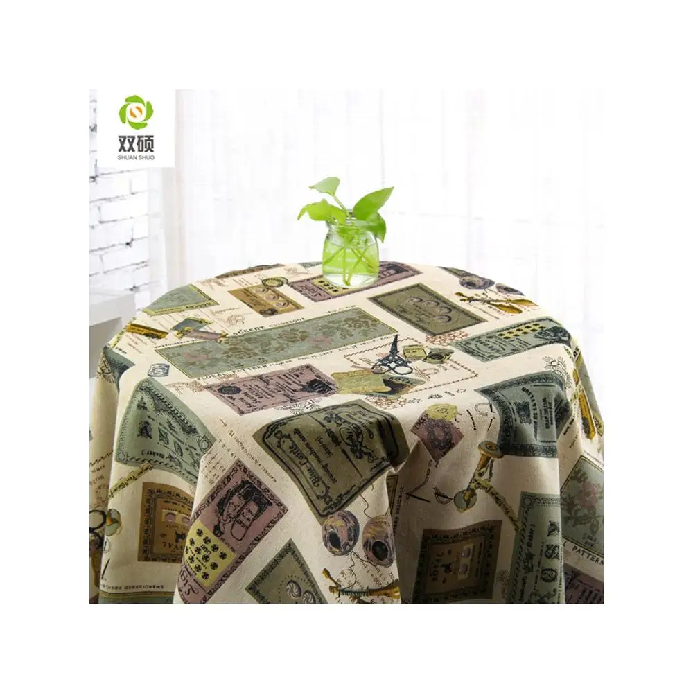 High Quality Japanese& Korean Style Linen Fabric ZAKKA Vintage Design Cloth For Home Decoration