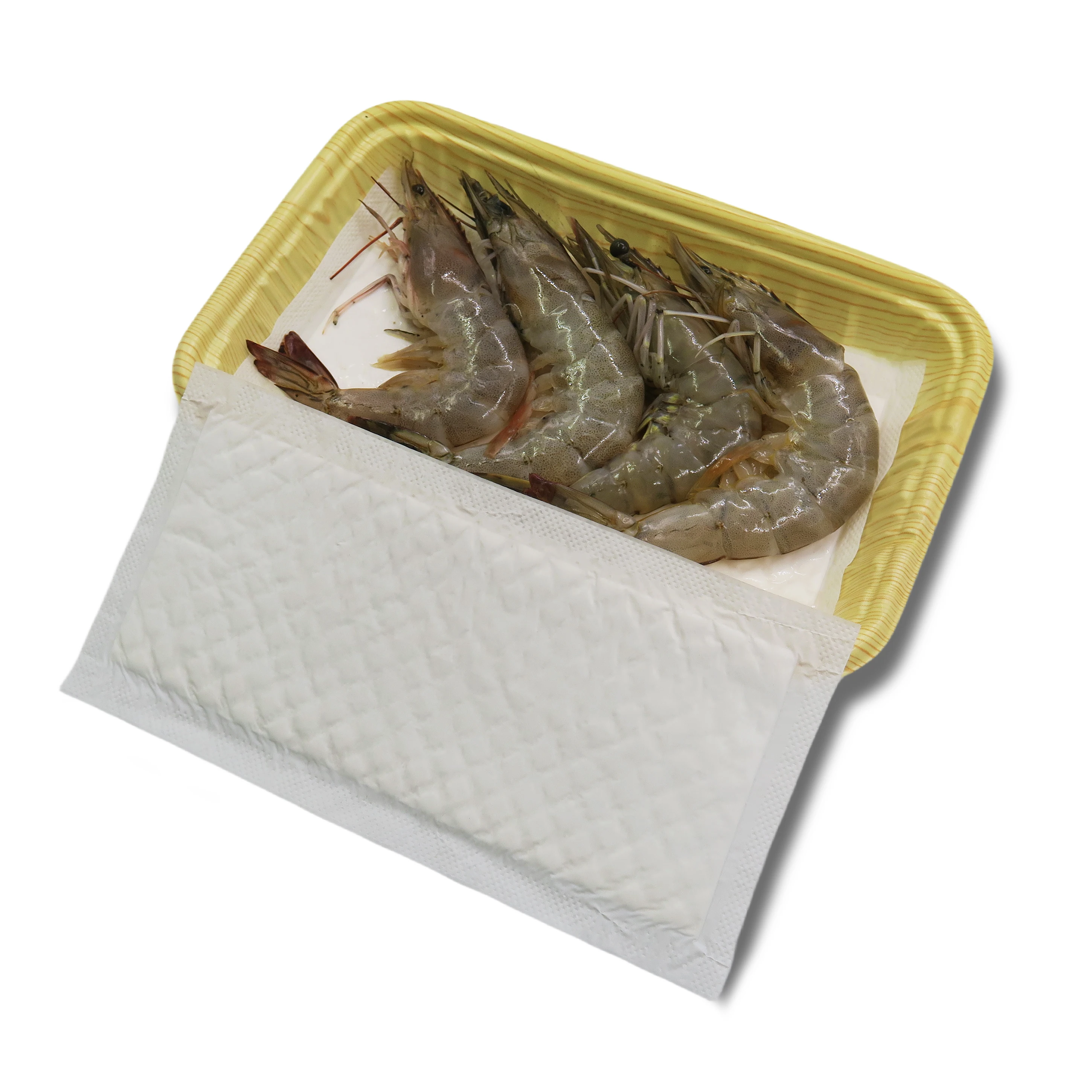 160*80mm Disposable Food Pack Moisture Absorb Pad High Quality Absorption Meat Absorbent Pad For Packaging Tray