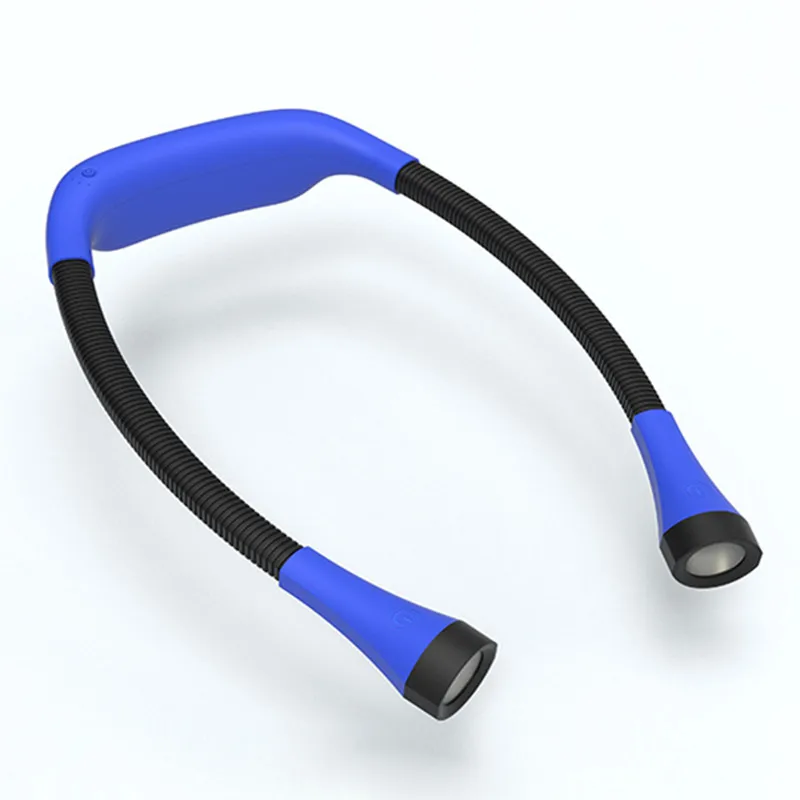 
Newish хэндс-фри Гибкая светодиодная лампа для чтения источник света Светодиодный шеи hug свет гибкие светодиодные booklight 