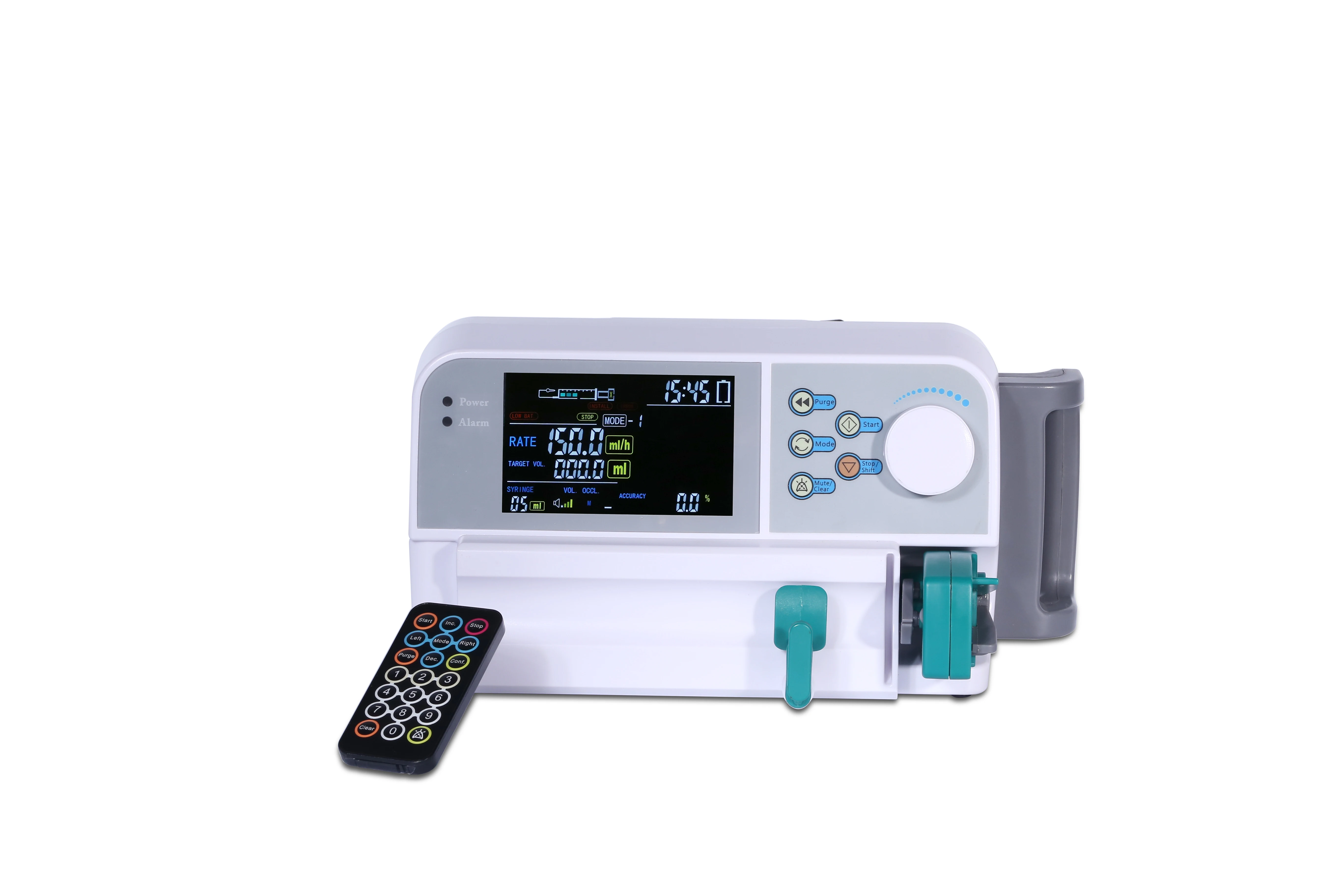 Veterinary Automatic Single Feeding Pump Infusion LCD Display Screen Medical Injection Syringe Pump for Hospital