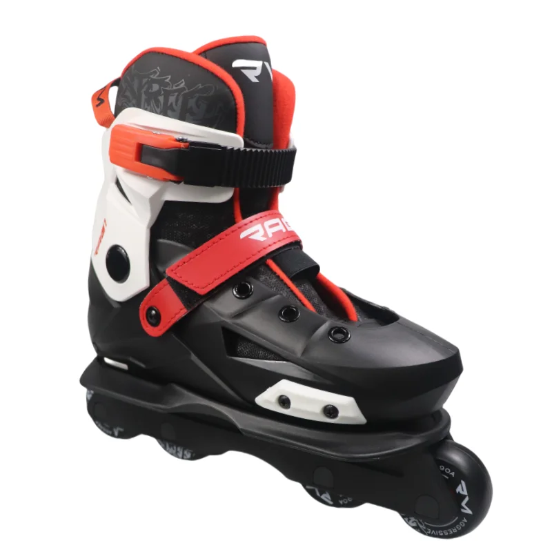 Kids adjustable aggressive inline patins roller skates shoes