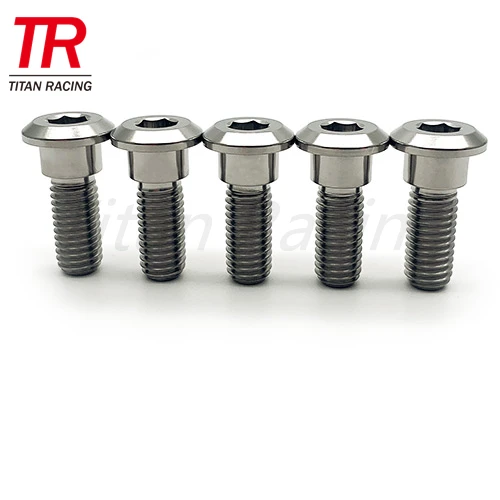 M8x22 M8x33 Gr5 titanium brake disc bolt for Suzuki road motorcycles