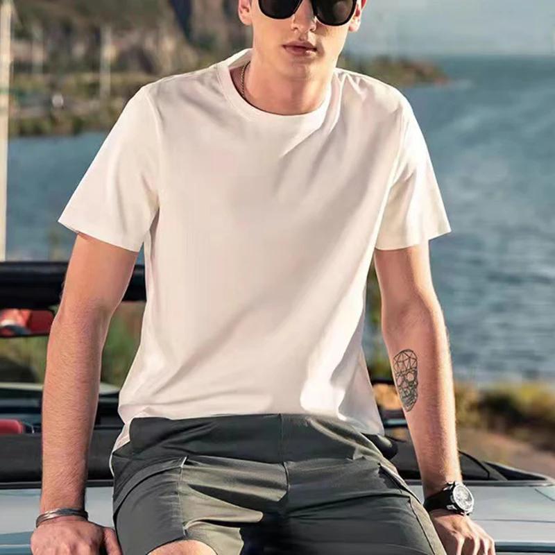 Custom 3d printing sublimation print, 100 polyester t shirts Blank Plain Tee shirts for men/