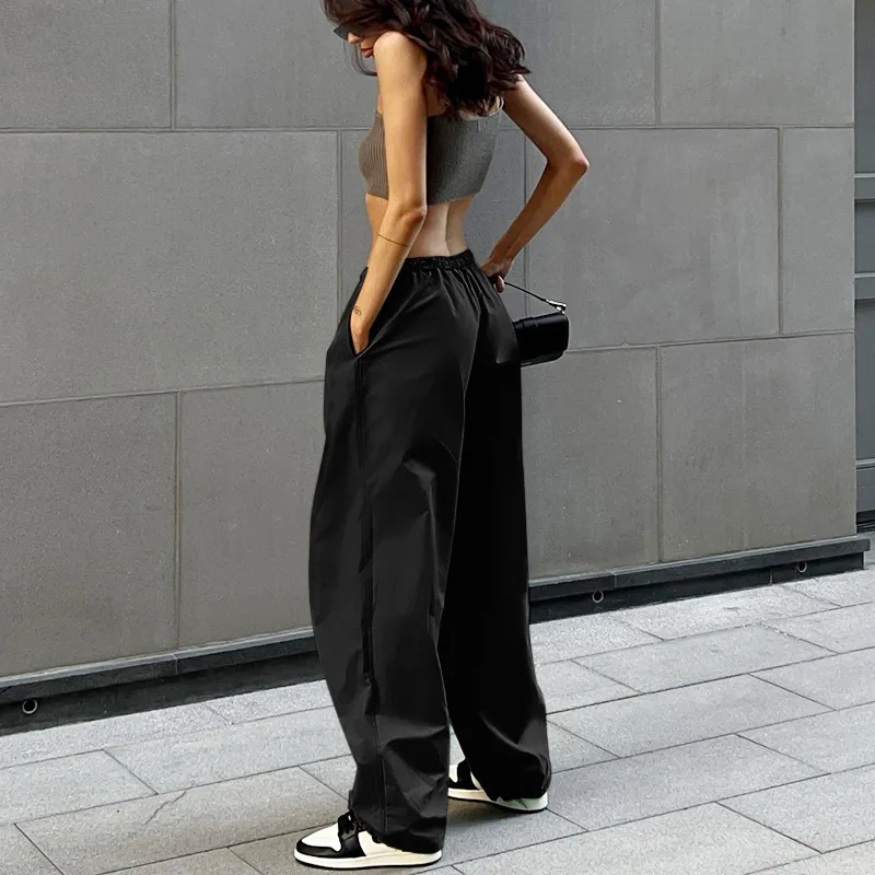 Ladies Jogger Pants Hip Hop Loose Casual Blank Cargo Pants Wholesale Bulk Women Clothing