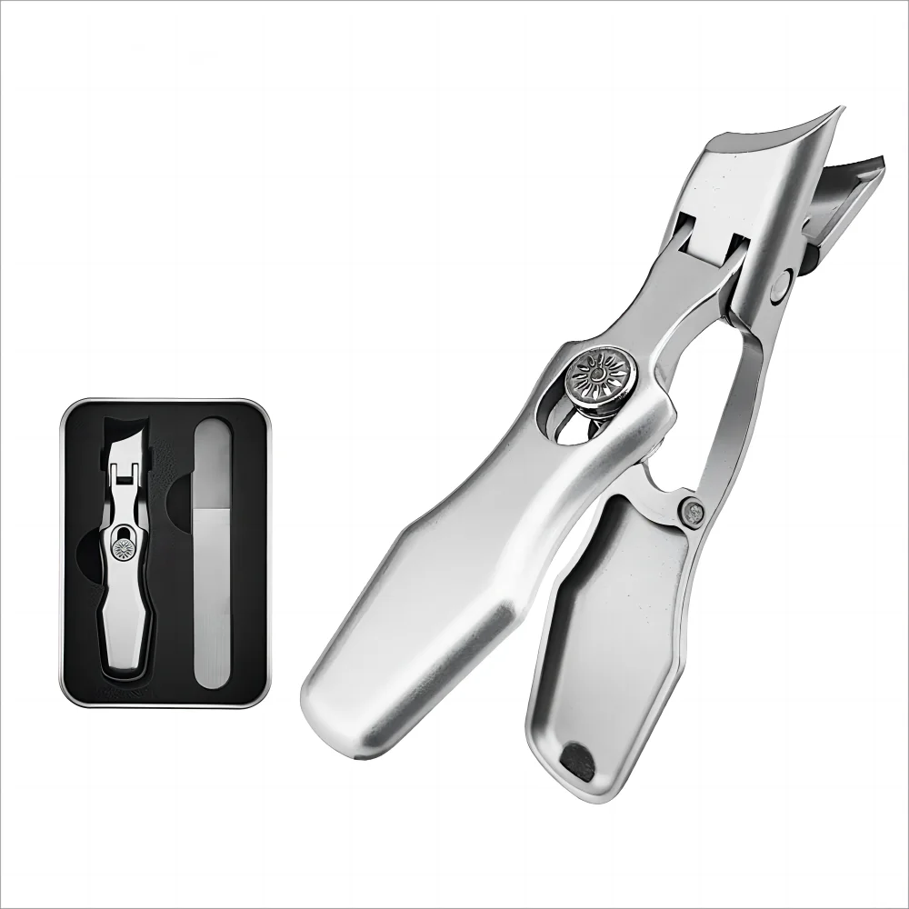 Glass Nail Clipper Set with Nano File for Adults Newborns Toddlers for Fingers