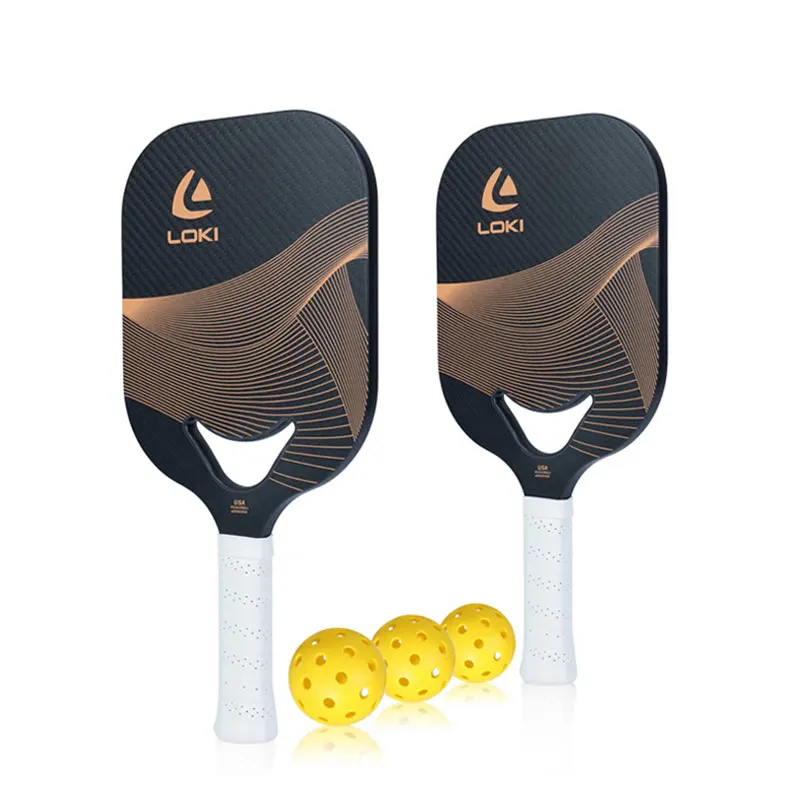 OEM Custom Frameless Professional USAPA Toray T700 Carbon Fiber Pickleball Paddle For Sport Competition