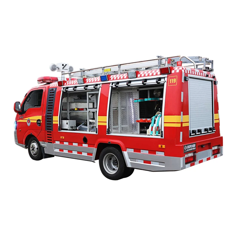 New products on china market high pressure water mist fire fighting truck mini pumper for sale