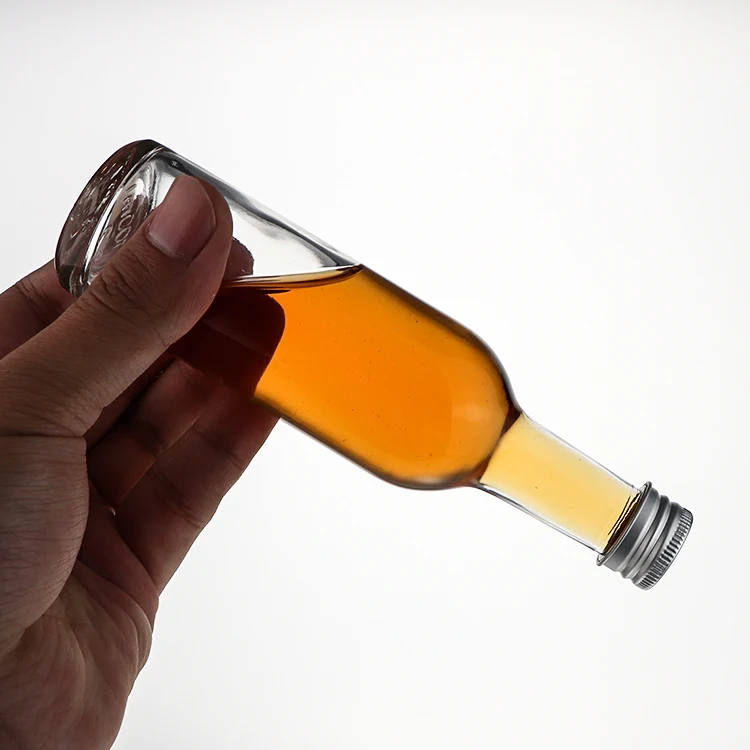 mini wine bottle 50ml 100ml 120ml 150ml For Alcoholic Liquor Beverage Vodka Gin Whisky mini wine bottles with Aluminum Cap
