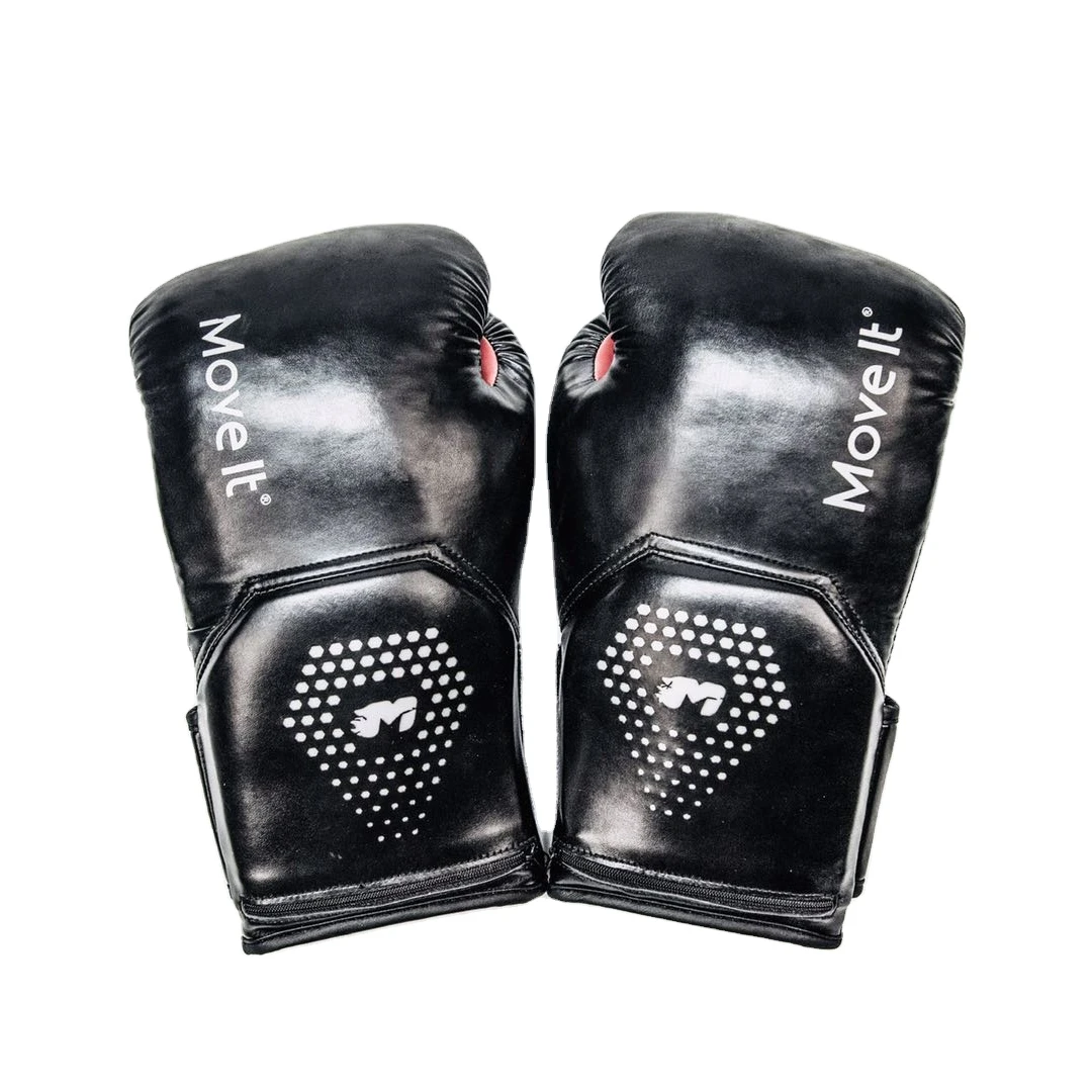 Buy High Quality  Pro Wireless Sensors Interactive Pu Full Filling Kickboxing Children Smart  Boxing Gloves Kit