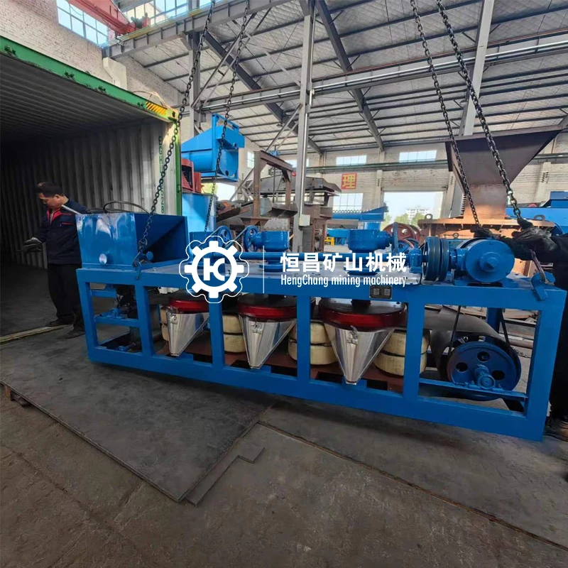 China Top Supplier 20000 Gauss 3 Three Disk Magnetic Separator For Iron Mineral Ilmenite Tin Tantalite Coltan Monazite Ore