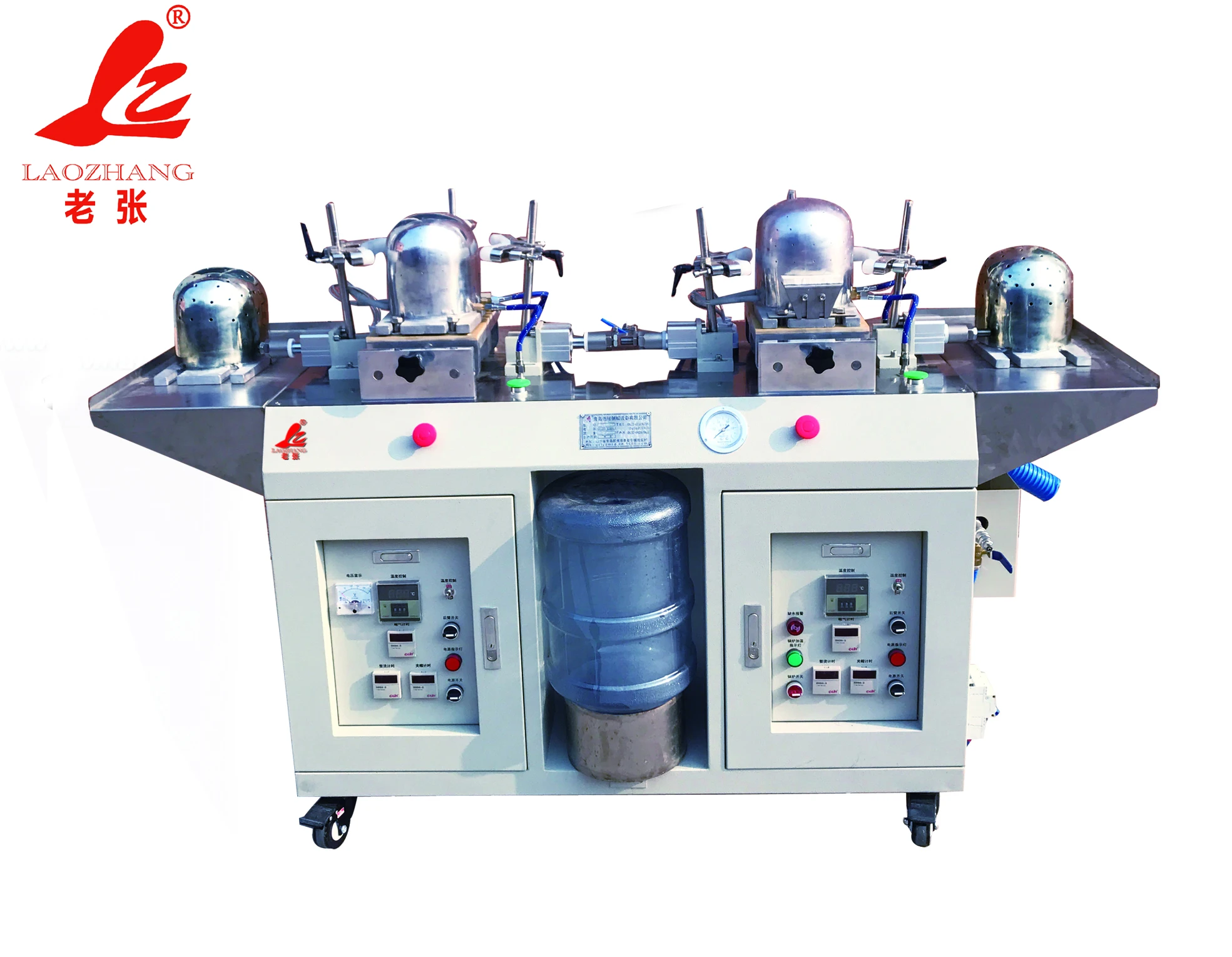 Factory supply heat and cold function steamer cap ironing machine cap pressing machine