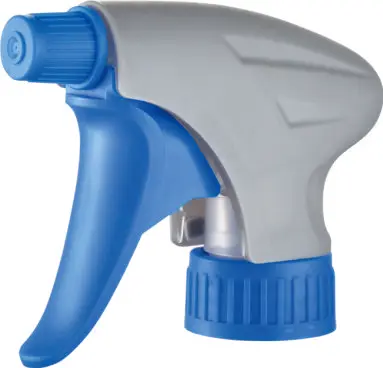 Custom 32 24/410 oz plastic bottle with high quality foam nozzle trigger sprayer trigger gun 7 inch clear plastic