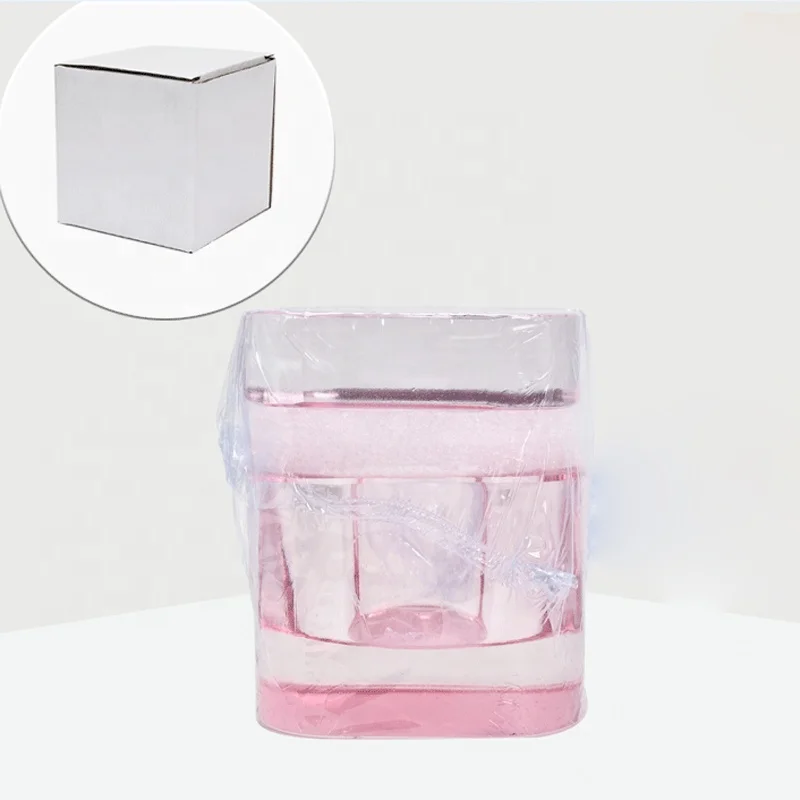 Crystal Nail Cup Cosmetic Container Crystal Bowl Manicure Brush Washing Cup Liquid Acrylic Monomer Crystal Dappen Dish