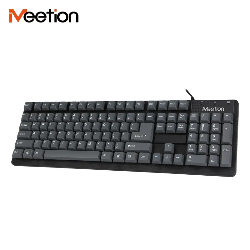 Brand Wholesalers Waterproof Design Quiet Suspended Standard Wired Keyboard,Multi Language Layout Keyboard
