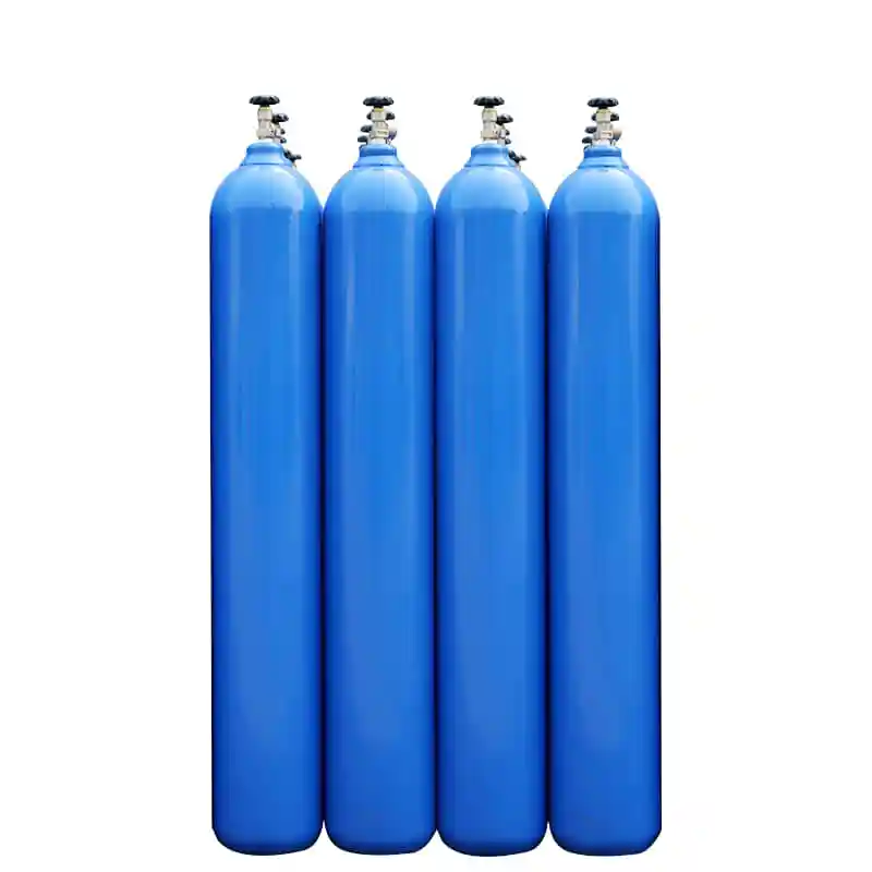 High quality 20L 40L 50L High pressure gas bottle Oxygen/helium/nitrogen/carbon dioxide air bottle price
