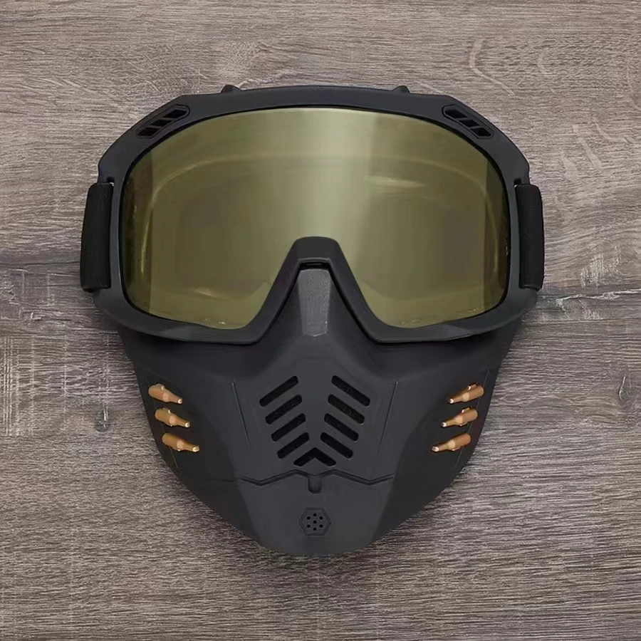 high quality downhill Off MX Motocross Goggles harley Dirt Bike Motocross Riding Motorcycle Goggles With Mask