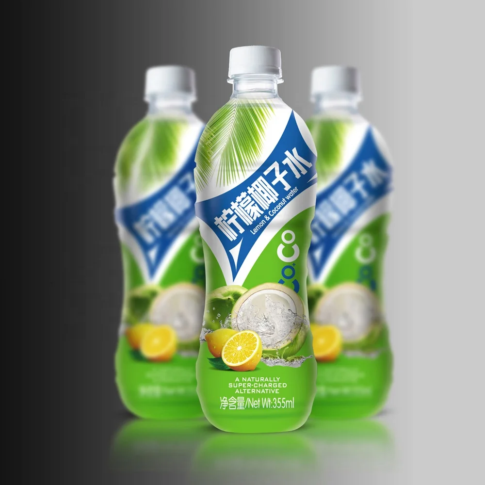 Manufacturers wholesale Healthy Drink 1L Bottle Lemon Flavor COCONUT MILK Coconut Water