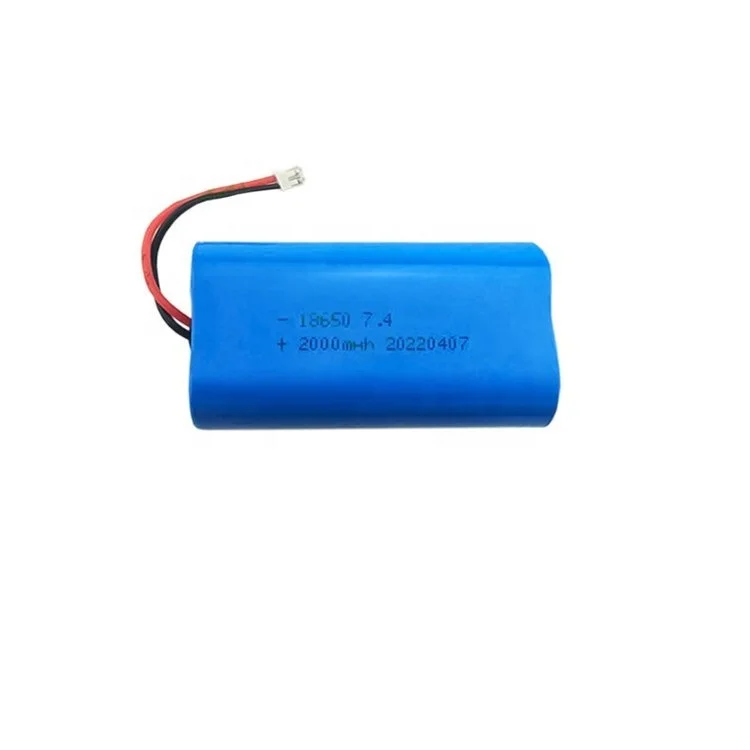 18650 7.4V Lithium Battery 2200mAh 3000mAh 3500mAh Rechargeable Battery Pack Megaphone Speaker Protection Board