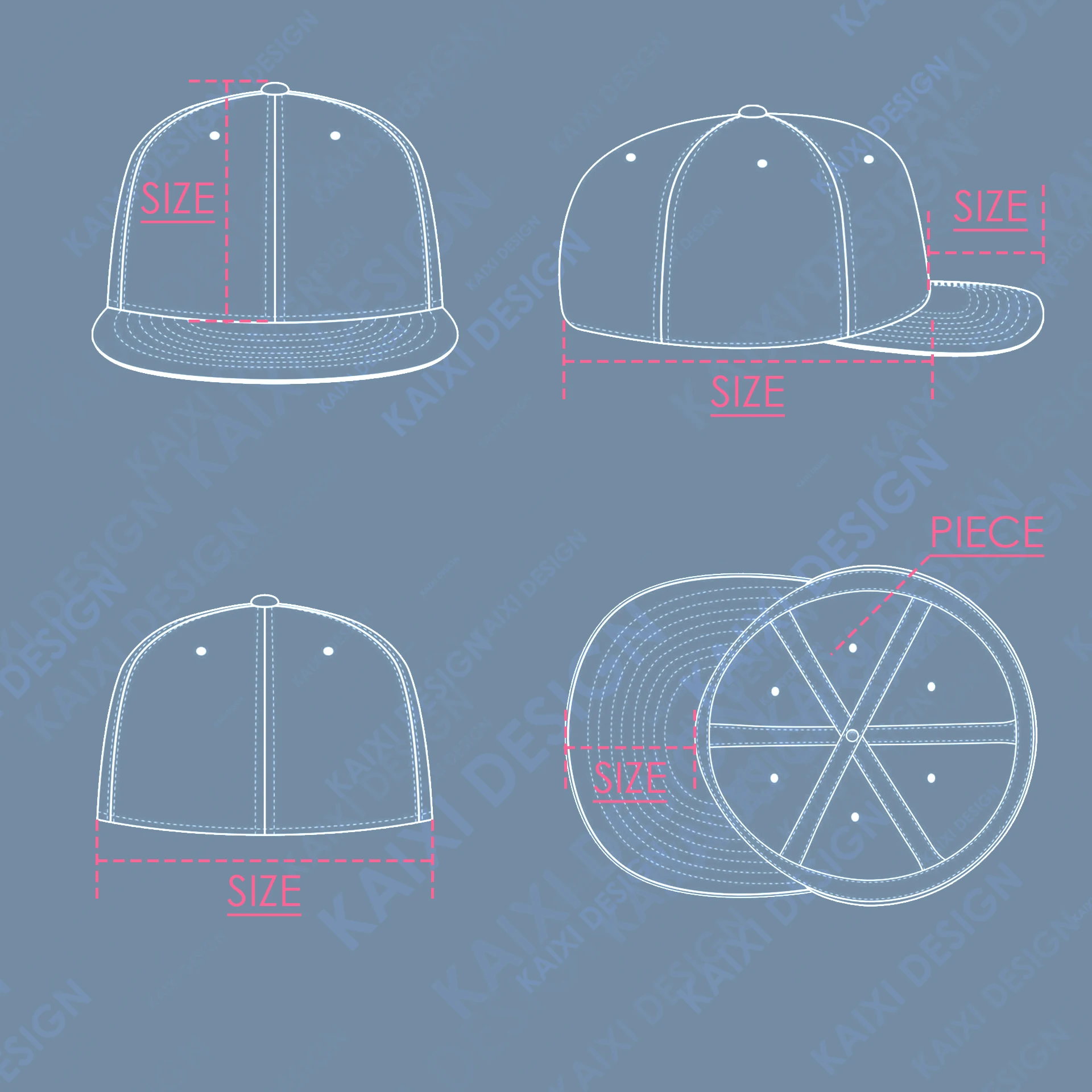 OEM ODM Customer Customization Design Logo Color Variety Style Bucket Beanie Baseball Any Hat