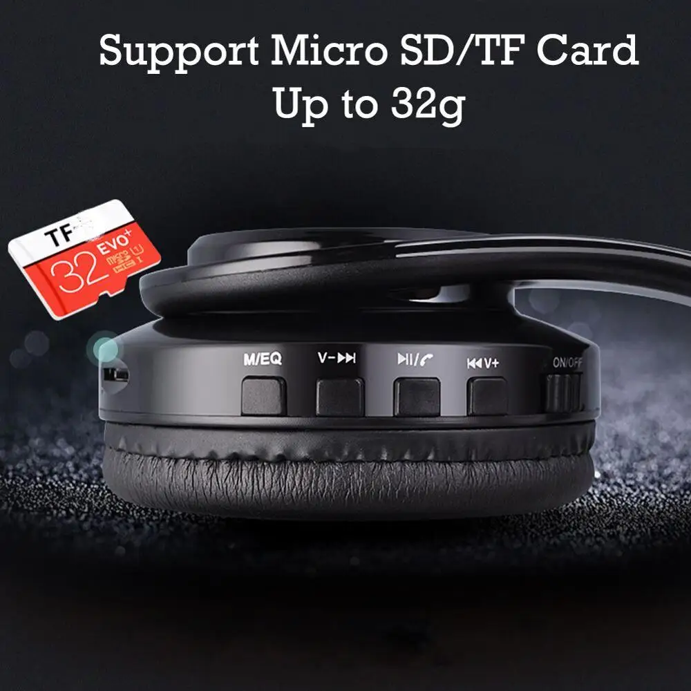 B3 wireless wired 3.5mm earphones wireless v5.0 BT headband music bluetooth earphones headphones for kids gaming