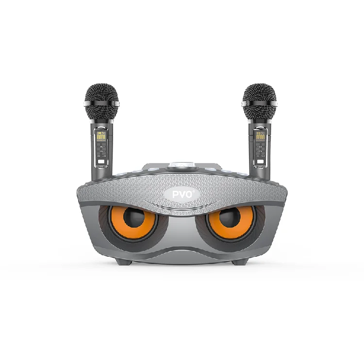 Двойной беспроводной динамик с 2 беспроводными микрофонами наружный семейный Ktv стерео микрофон большой звук 30 Вт комплект динамиков