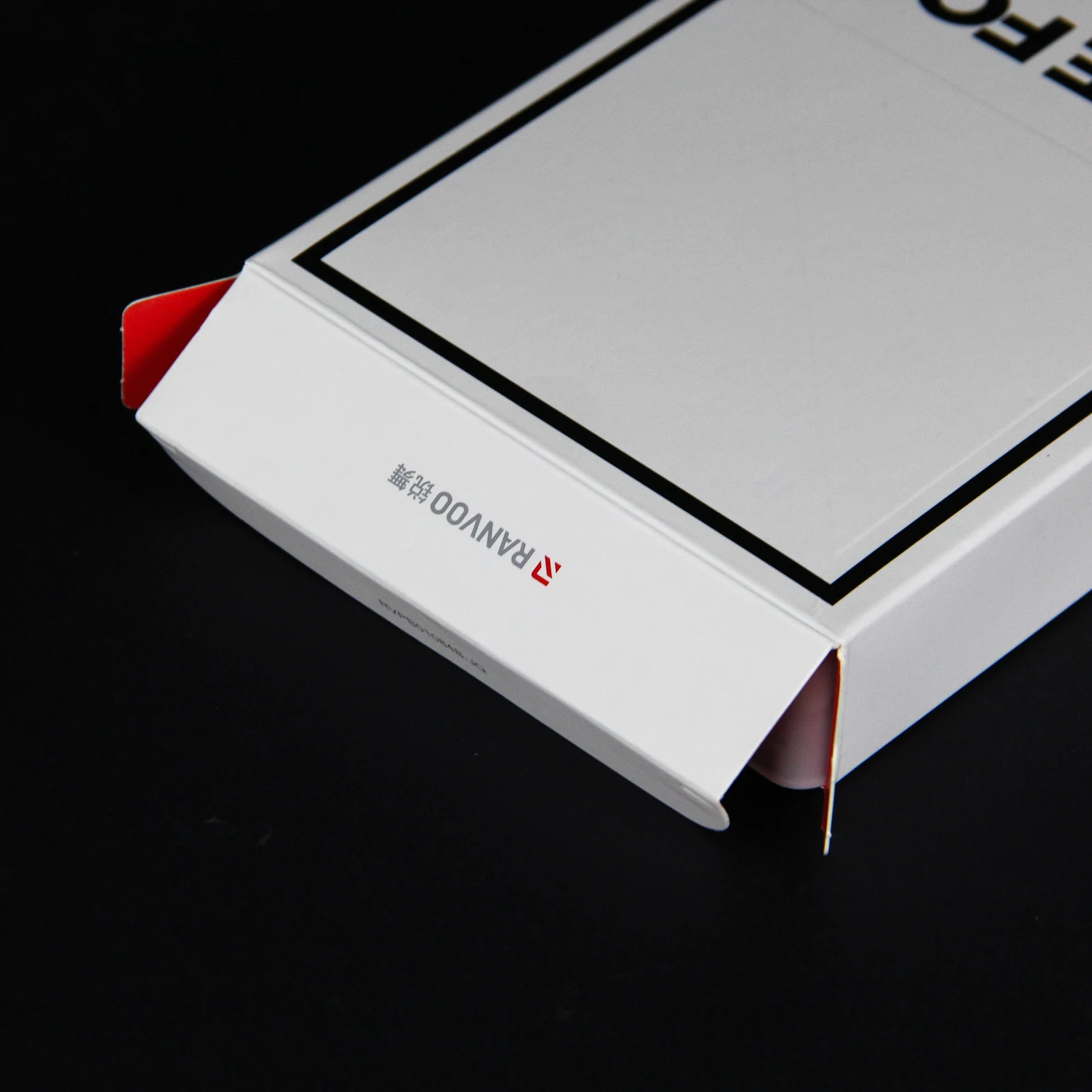 Manufacture white foldable card box for cellphone