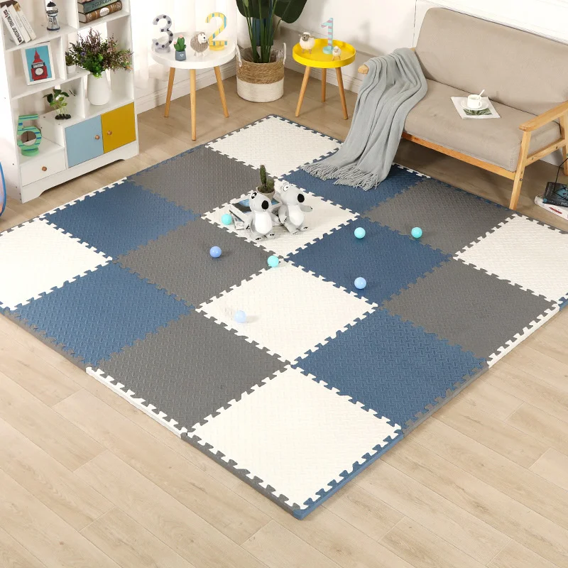 Hengjia Eva Crawling Rug Carpet Interlocking Foam Floor Tiles Kid Puzzle Mat Baby Foam Play Mat