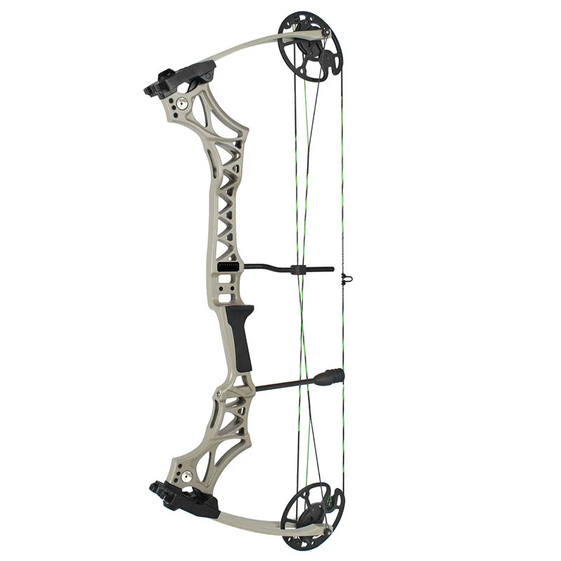 M129 Metal 30-70 Lbs Pulley Compound Bow Slingshot Hunting Bow and Arrows Compound Bow