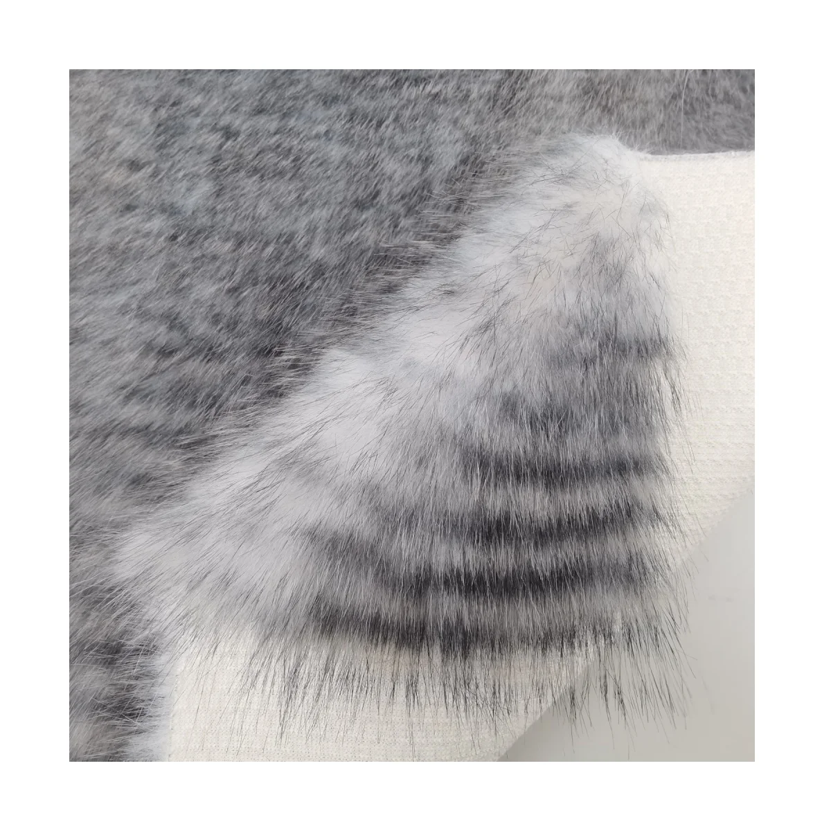 100% Polyester Fluffy Printed Tuscany Faux Fur Fabrics for Garment/ Home Textile/ Toys