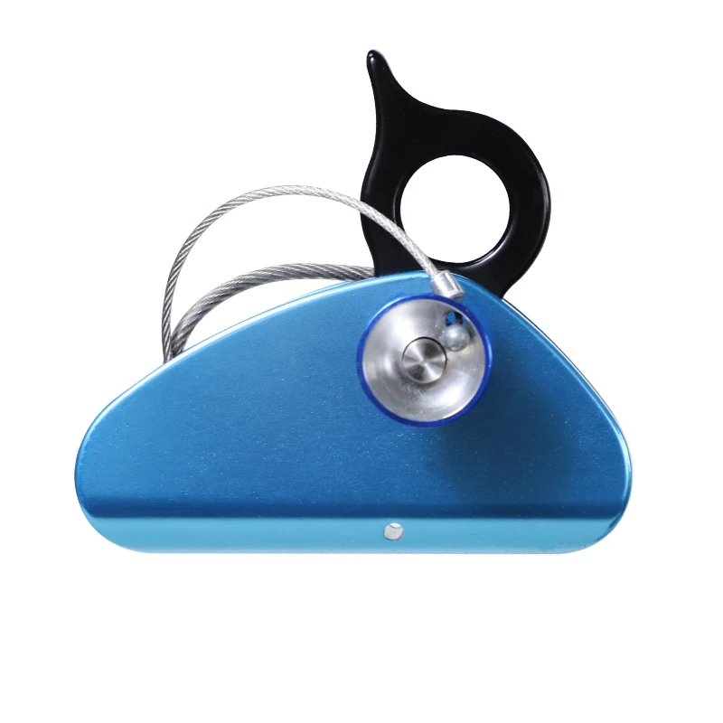 Hot-selling convenient 11-13mm rope grab Self-Locking Fall Protection Belay Device for Rock Climbing