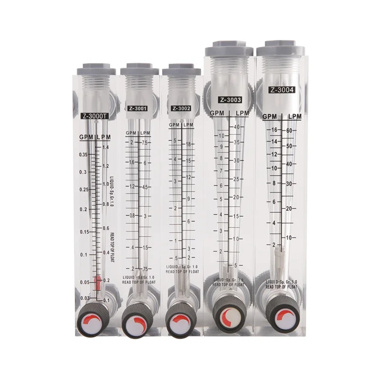 OEM quality valve flow meter acrylic panel high quality measuring gas flow meter