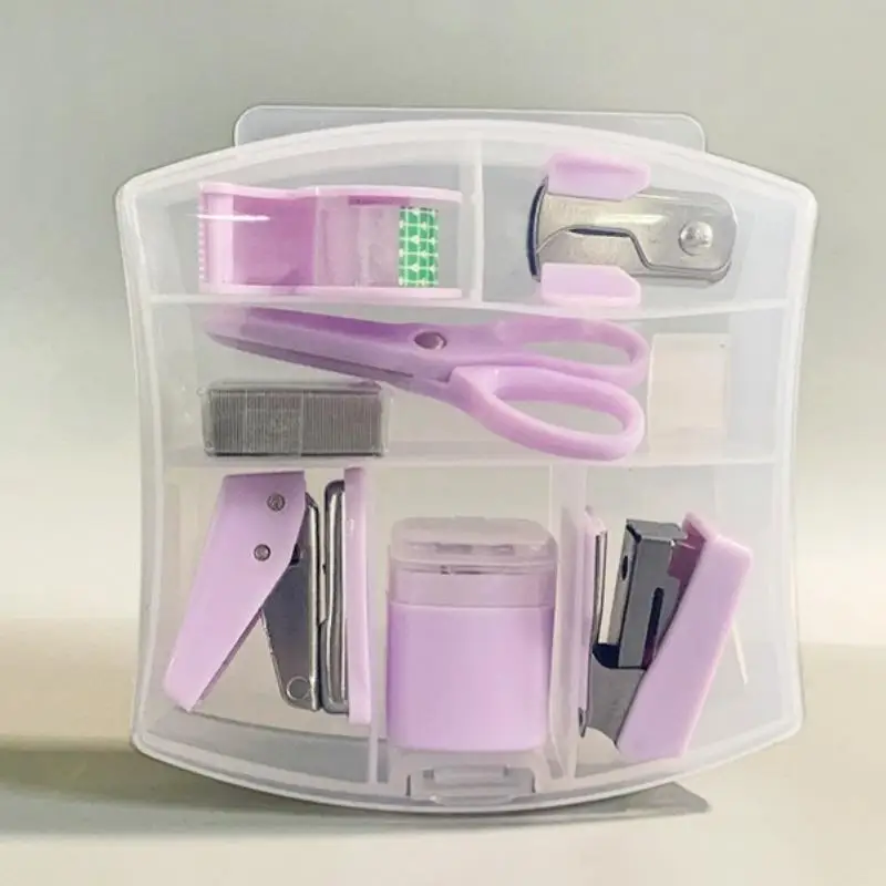 Mini Office Stationery Set Supply Kits Sachool Essential Office Accessories