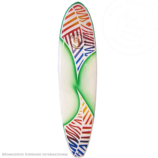 Colorful Epoxy Surfboards Minimal Chinese Funboard