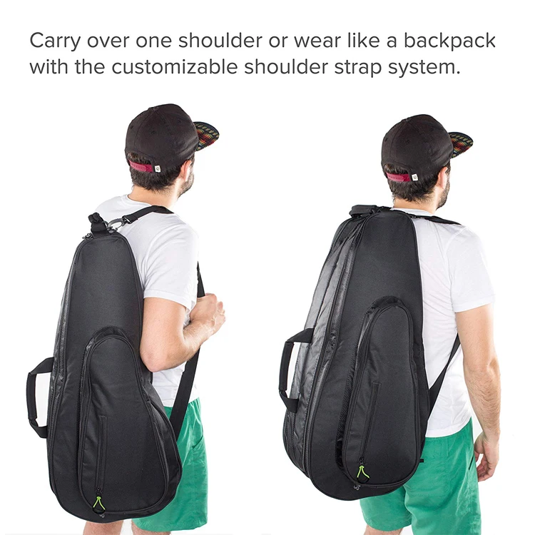 Sports Tennis Bag 6 Racquet Custom Backpack Tennis Bag With Shoulder Handle Men Women  Badminton Racket Carry Bag
