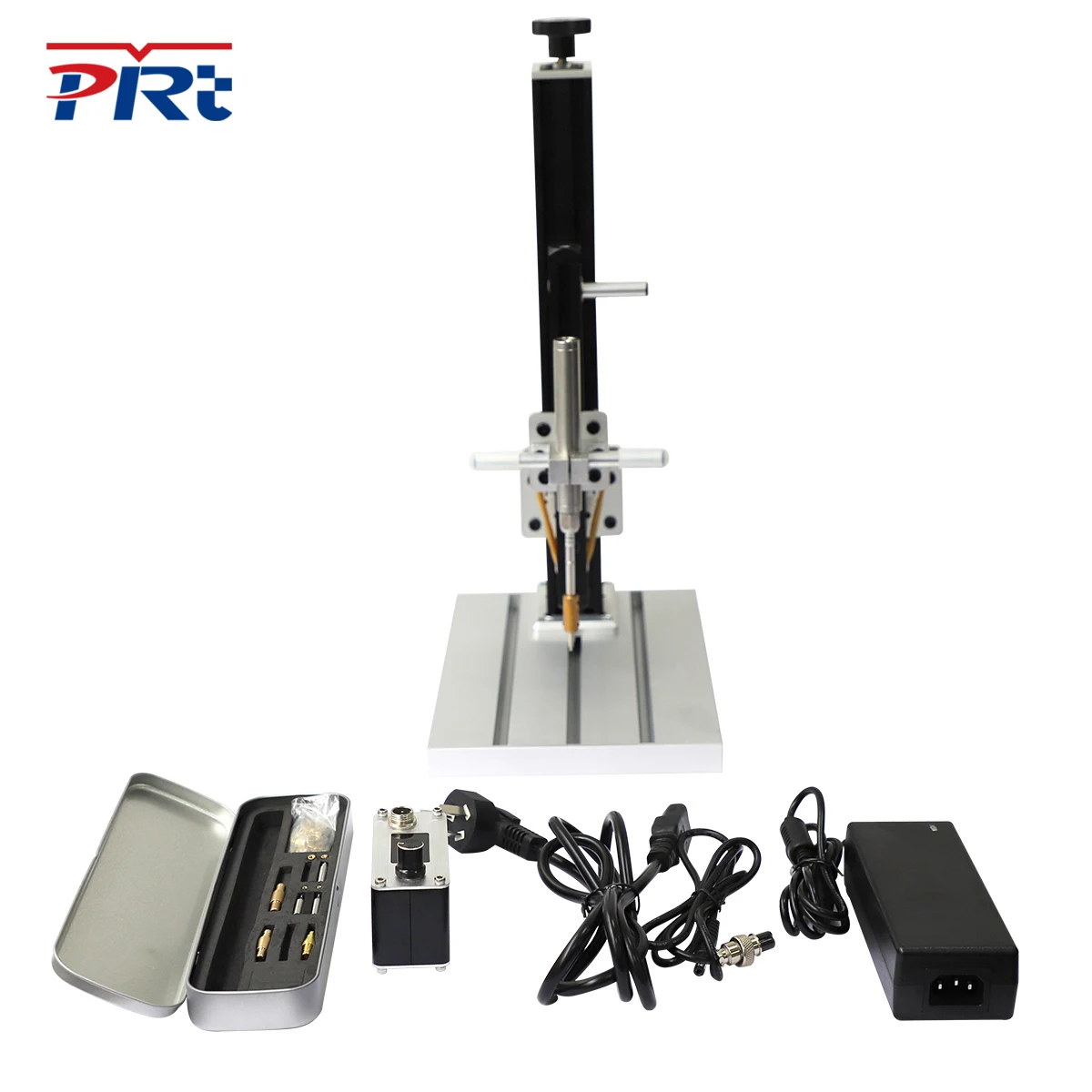 Vertical Heat Pressing Insert Tool Machine Holder Hot Melt Brass Knurled Nut Embedded Insertion for 3D Printed Parts